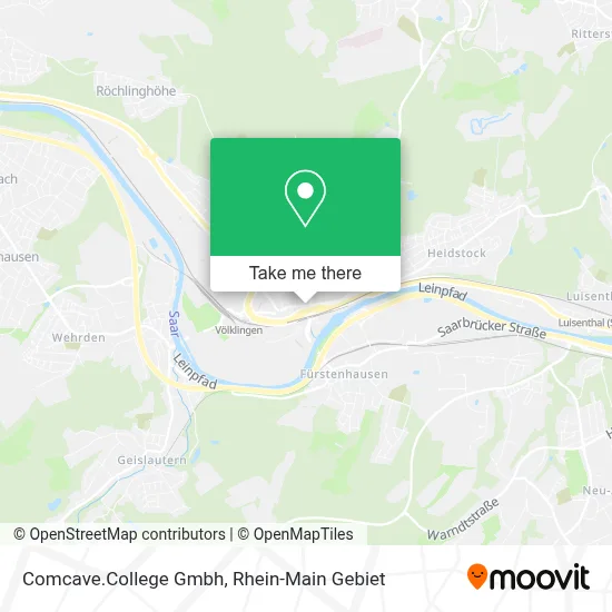 Comcave.College Gmbh map
