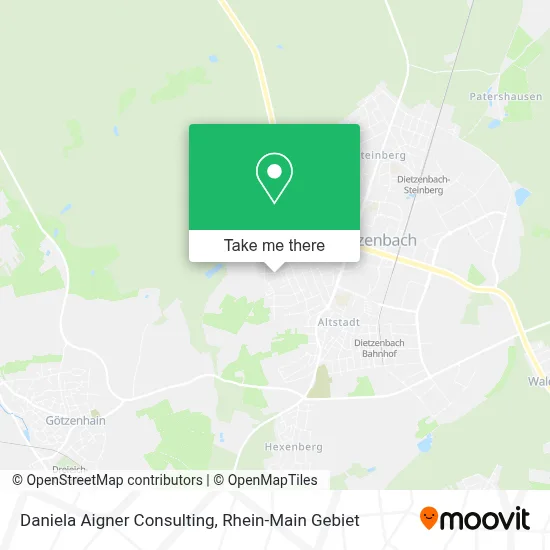 Daniela Aigner Consulting map