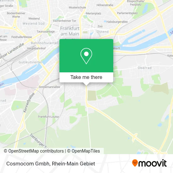 Cosmocom Gmbh map