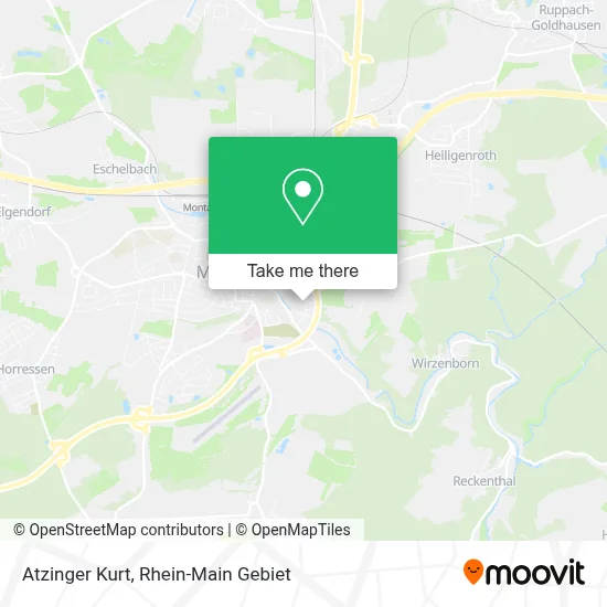 Atzinger Kurt map