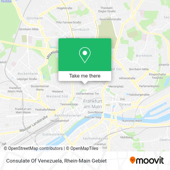 Consulate Of Venezuela map