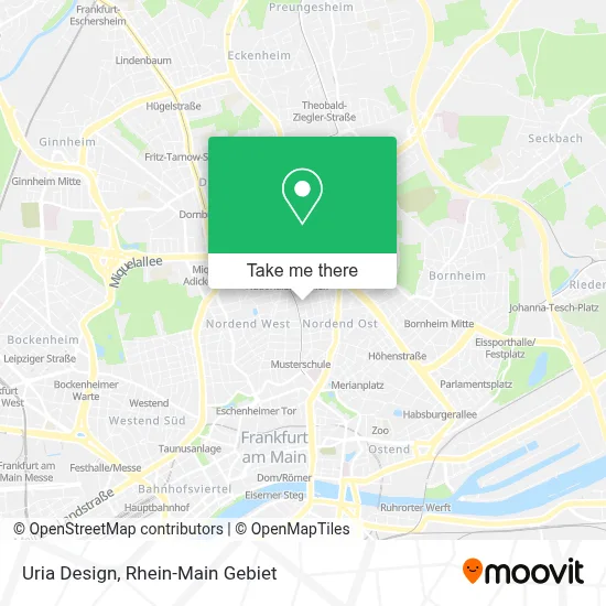 Uria Design map