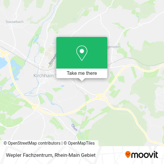 Wepler Fachzentrum map