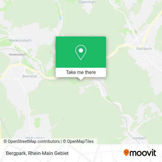 Bergpark map