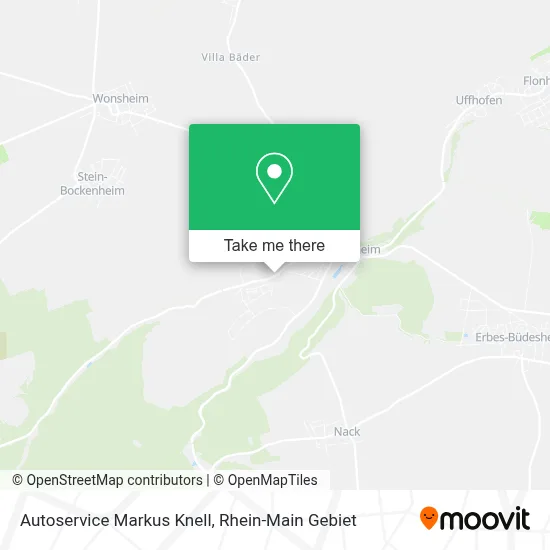 Autoservice Markus Knell map