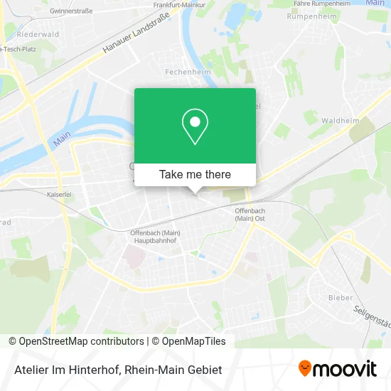 Atelier Im Hinterhof map