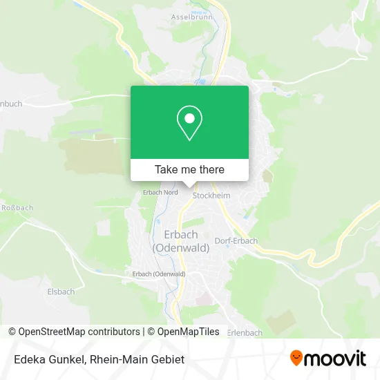 Edeka Gunkel map