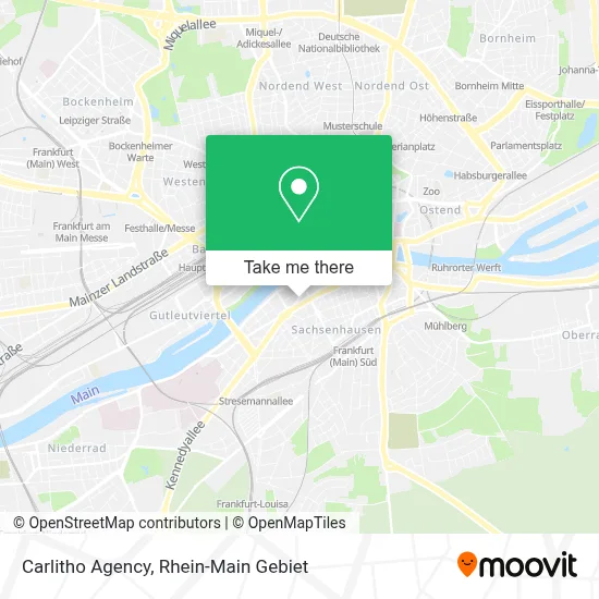 Carlitho Agency map