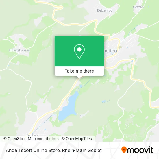 Anda Tscott Online Store map