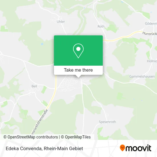Edeka Convenda map