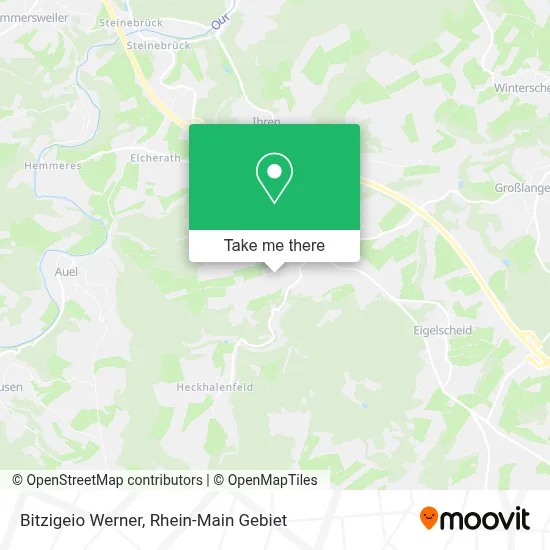 Bitzigeio Werner map