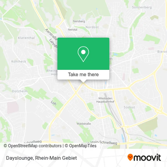 Dayslounge map