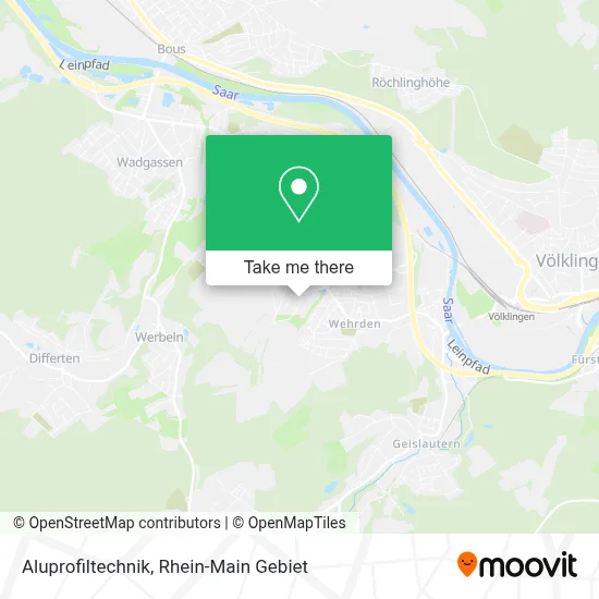 Aluprofiltechnik map