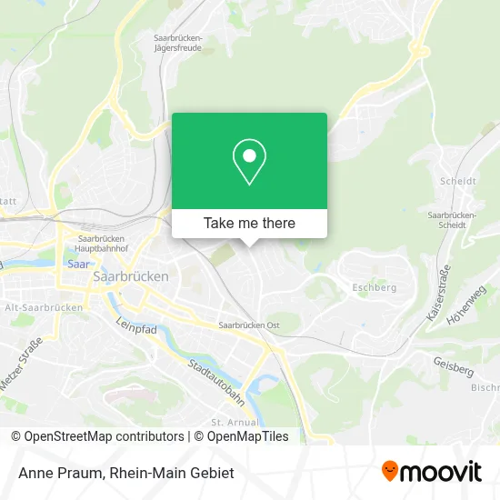 Anne Praum map