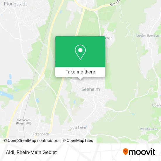 Aldi map