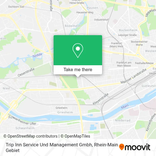 Trip Inn Service Und Management Gmbh map