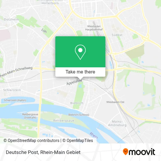 Deutsche Post map
