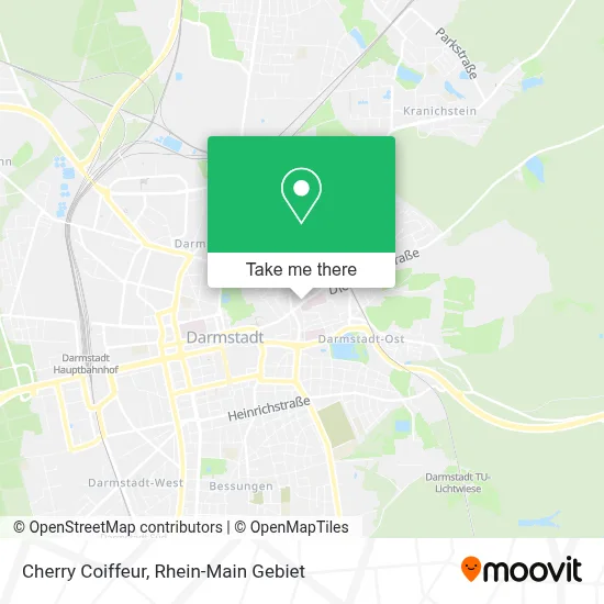 Cherry Coiffeur map