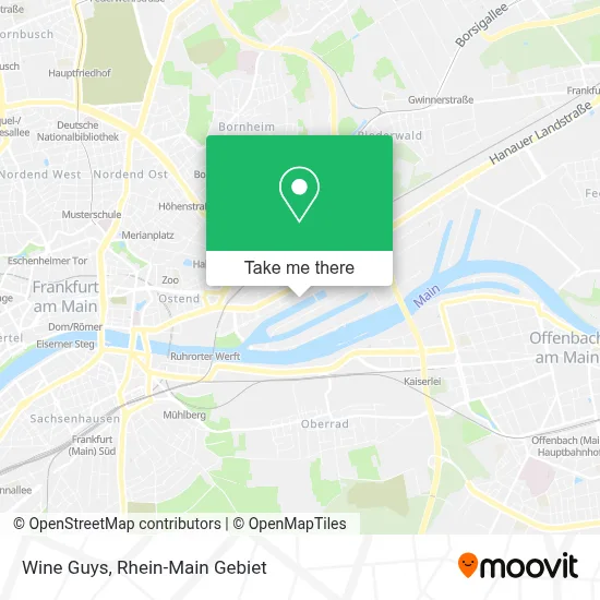 Wine Guys map
