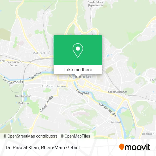 Dr. Pascal Klein map