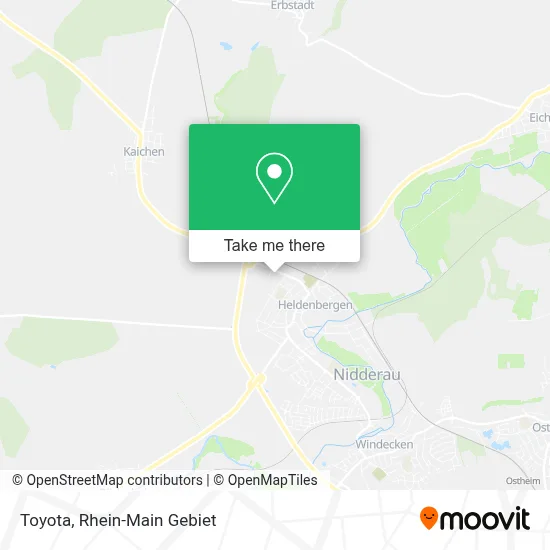Toyota map