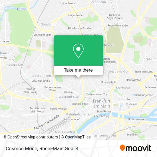 Cosmos Mode map
