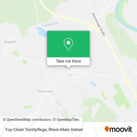 Top-Clean Textilpflege map