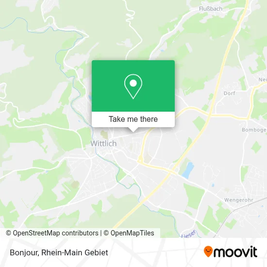 Bonjour map