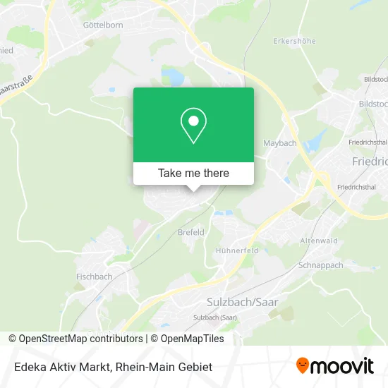 Edeka Aktiv Markt map