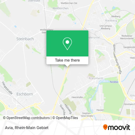 Avia map