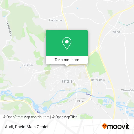Audi map