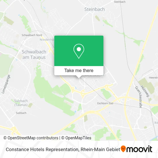 Constance Hotels Representation map