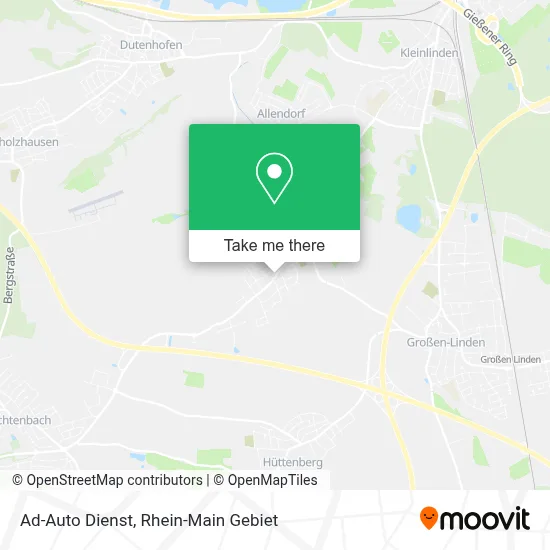 Ad-Auto Dienst map