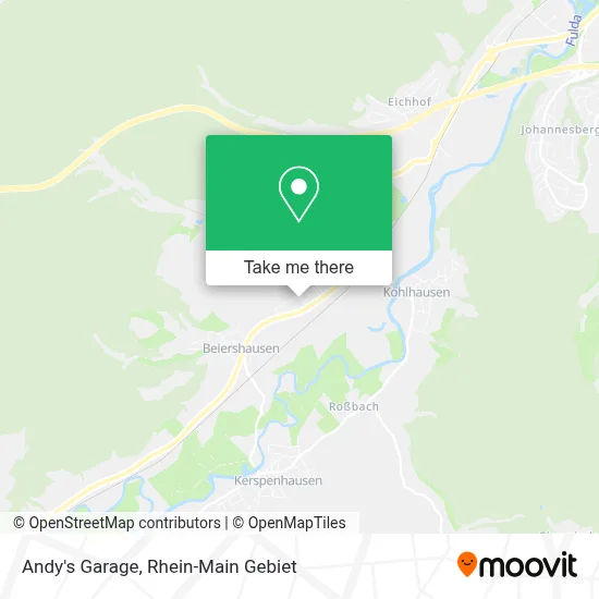 Andy's Garage map