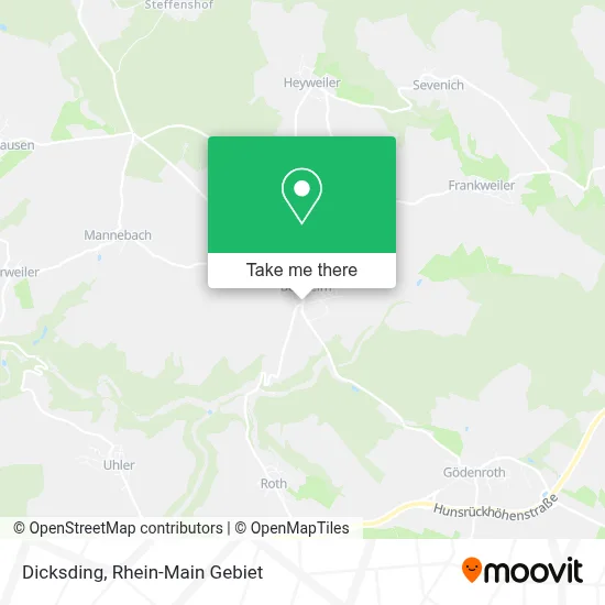 Dicksding map