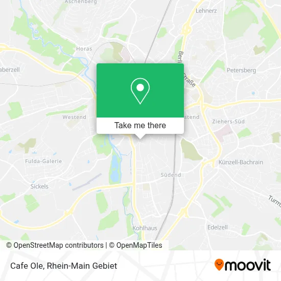 Cafe Ole map