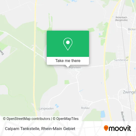 Calpam Tankstelle map