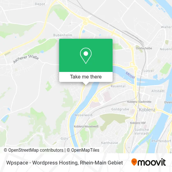 Wpspace - Wordpress Hosting map