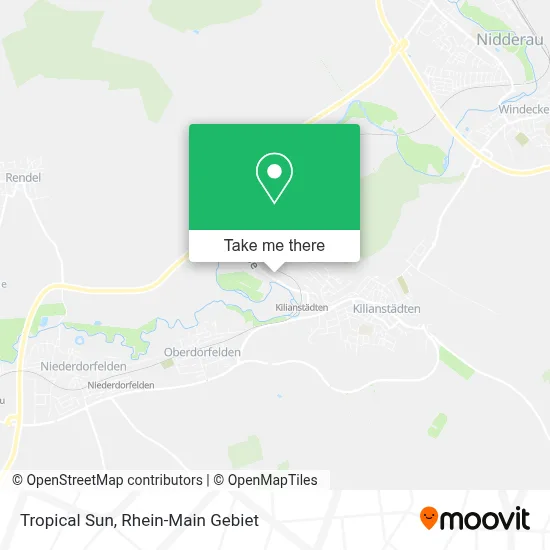Tropical Sun map