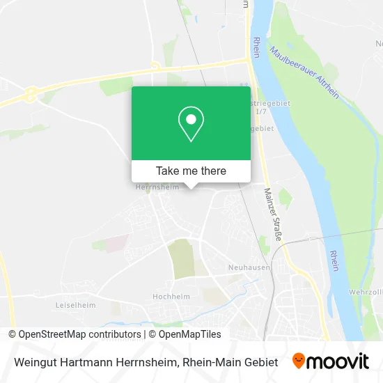 Weingut Hartmann Herrnsheim map
