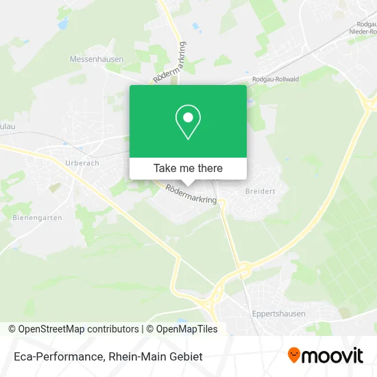 Eca-Performance map