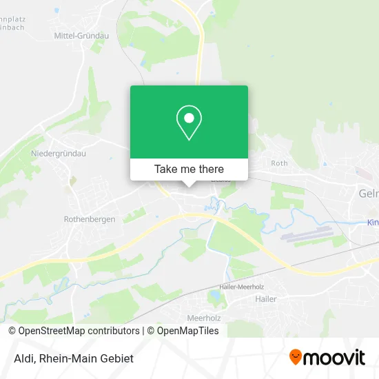 Aldi map