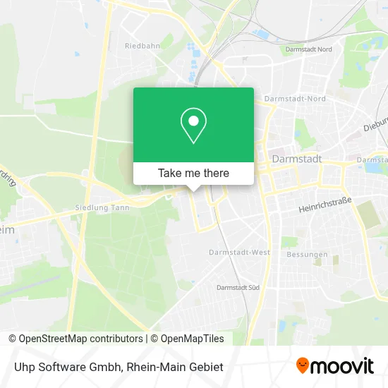 Uhp Software Gmbh map