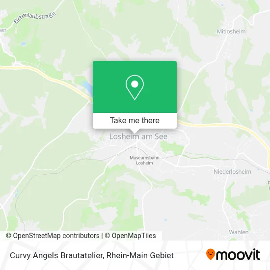 Curvy Angels Brautatelier map