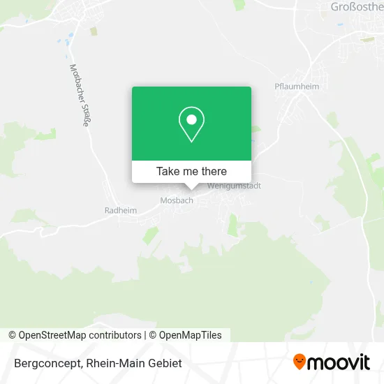 Bergconcept map