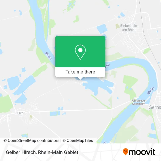 Gelber Hirsch map