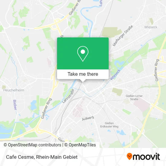 Cafe Cesme map