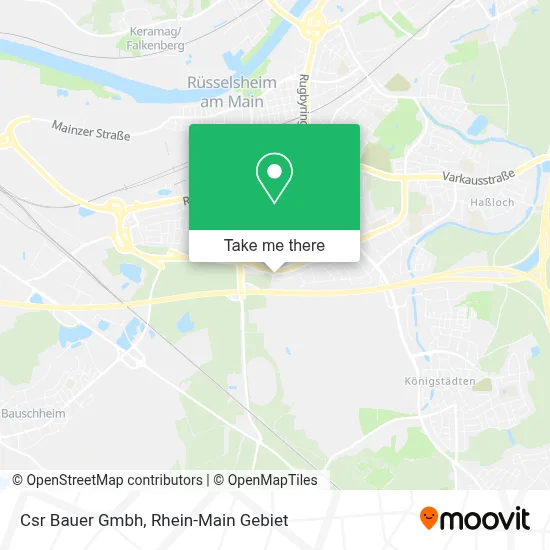 Csr Bauer Gmbh map