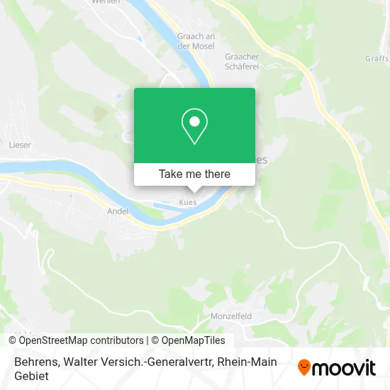 Behrens, Walter Versich.-Generalvertr map
