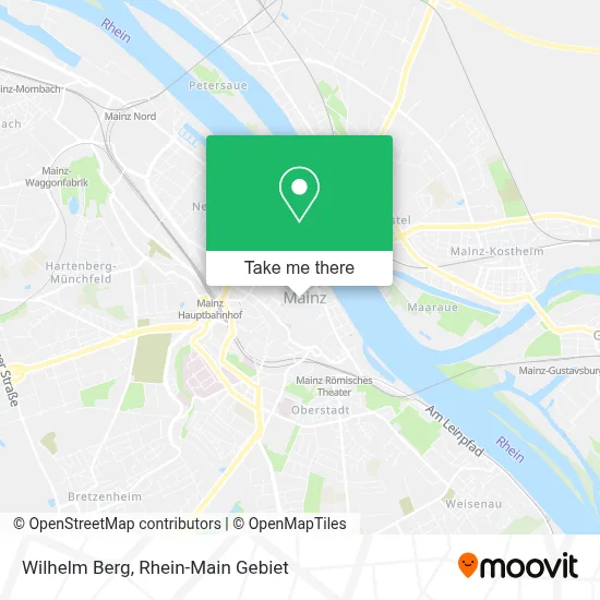 Wilhelm Berg map